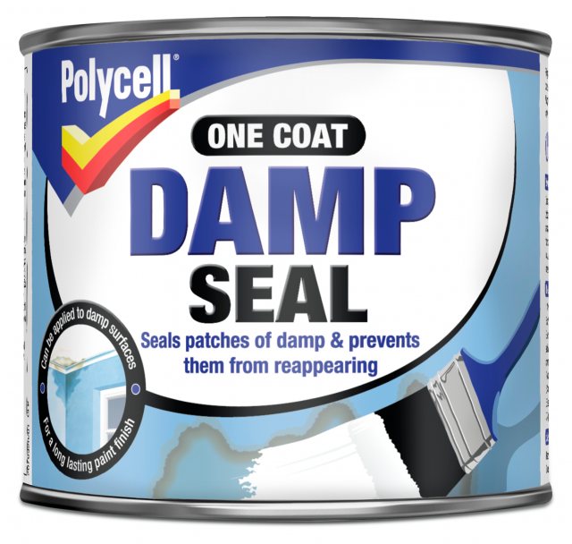 Polycell Polycell One Coat Damp Seal Paint 500ml