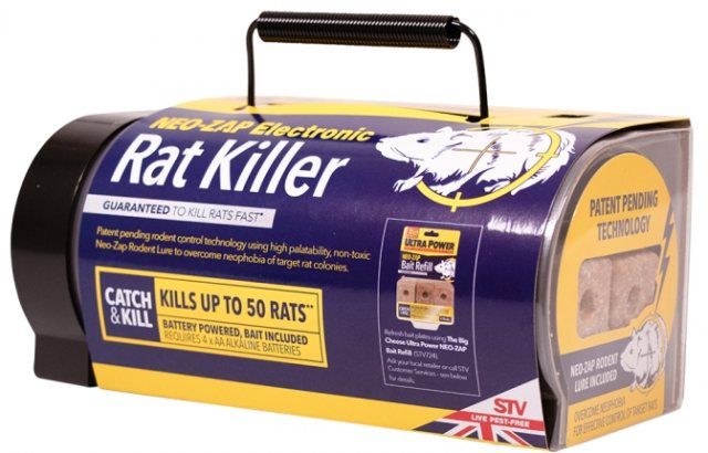 Big Cheese The Big Cheese Electronic Neo-Zap Rat Killer Station