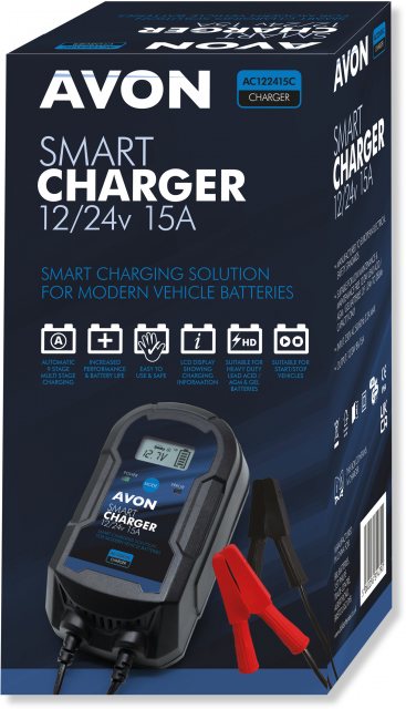 Avon Avon Intelligent Battery Charger 12/24V 15Ah
