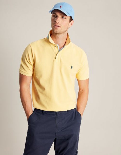 Joules Joules Woody Polo Pale Yellow