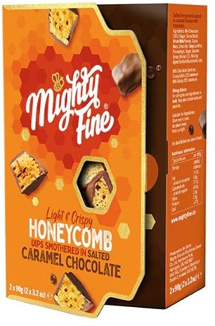 MIGHTYFI Mighty Fine Salted Caramel Chocolate Honeycomb Dip Gift Box 180g