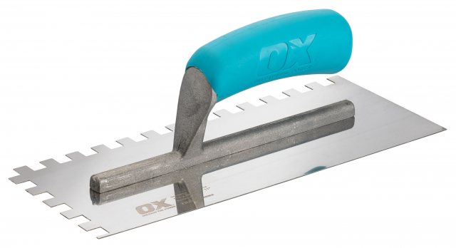 Ox Tools Ox Trade Notched Trowel