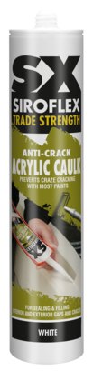 Siroflex Anti Crack Acrylic Caulk White