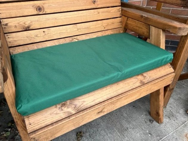 Charles Taylor  Two Seat Green Cushion