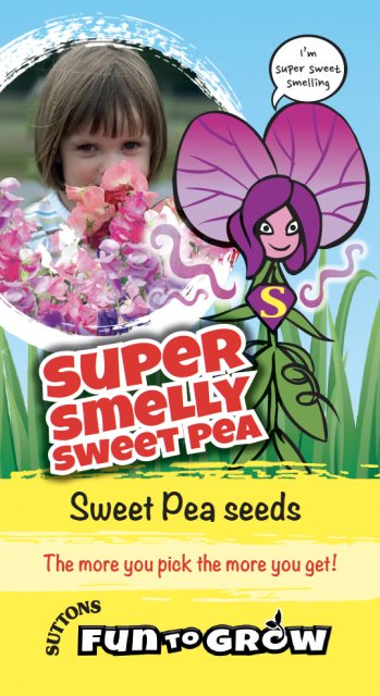 SUTTONS Suttons Fun To Grow Sweet Pea Seeds