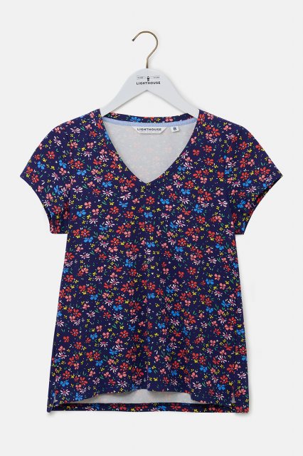 Lighthouse   Lighthouse Ariana Top Multi Floral