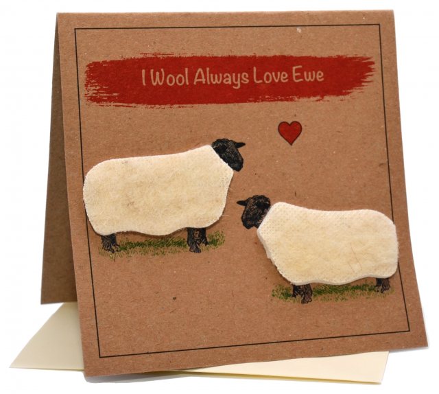 LAMBACRA Lambacraft I Wool Always Love Ewe Card