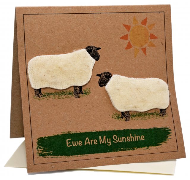 LAMBACRA Lambacraft Ewe Are My Sunshine Card