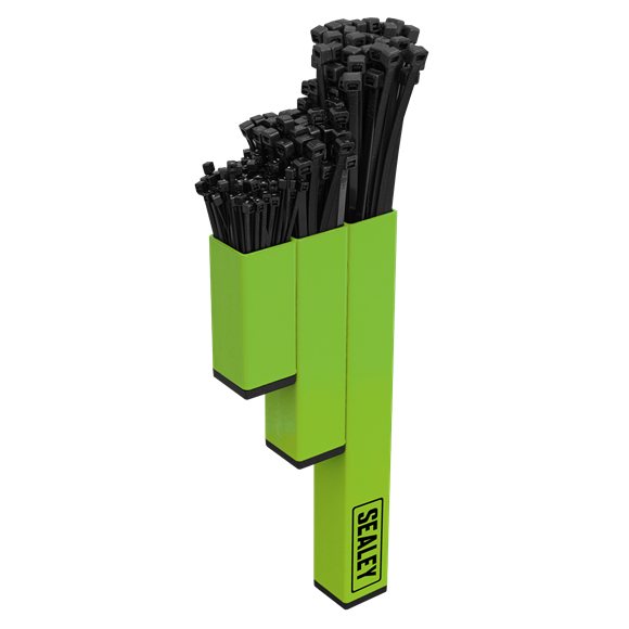 Sealey Sealey Magnetic Cable Tie Holder Hi-Vis Green