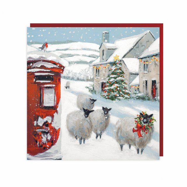 Christmas Card Blanket Of Snow 6 Pack