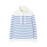 Joules Joules Kinsley Blue Striped Sweatshirt Size 12