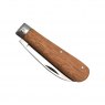 KNIFE WOODEN HANDLE L/FOOT BLADE