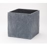 Apta Slate Light Grey Cube Pot