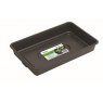 SEED TRAY BLK 38CM HOLES ESSENTIALS