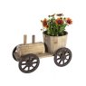 *PLANTER WOODEN TRACTOR