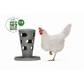Beeztees Beeztees Poultry Feed Tower Grey