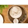 *TRAY ROUND W HANDLES SEAGRASS