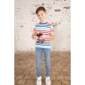 Lighthouse   Lighthouse Oliver T-Shirt Red/Blue Tractor