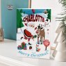 Personalised Bauble Christmas Card C
