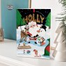 Personalised Bauble Christmas Card H