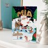 Personalised Bauble Christmas Card M