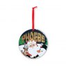Personalised Bauble Christmas Card P