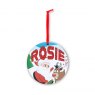 Personalised Bauble Christmas Card R