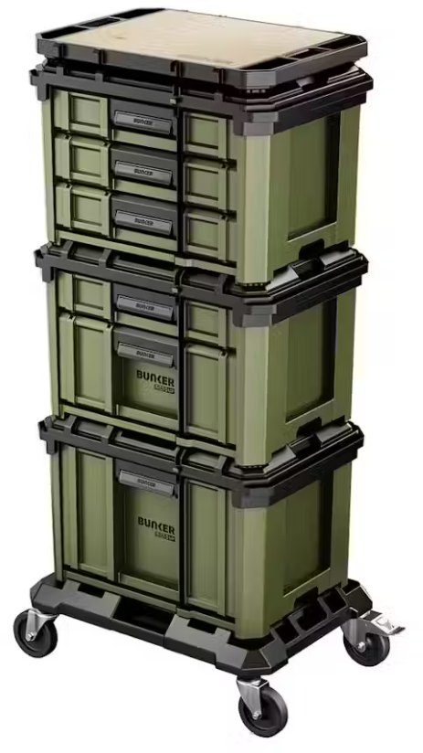 Draper Bunker Load Up Drawer Stacking Set 5 Piece - Tool Boxes & Storage