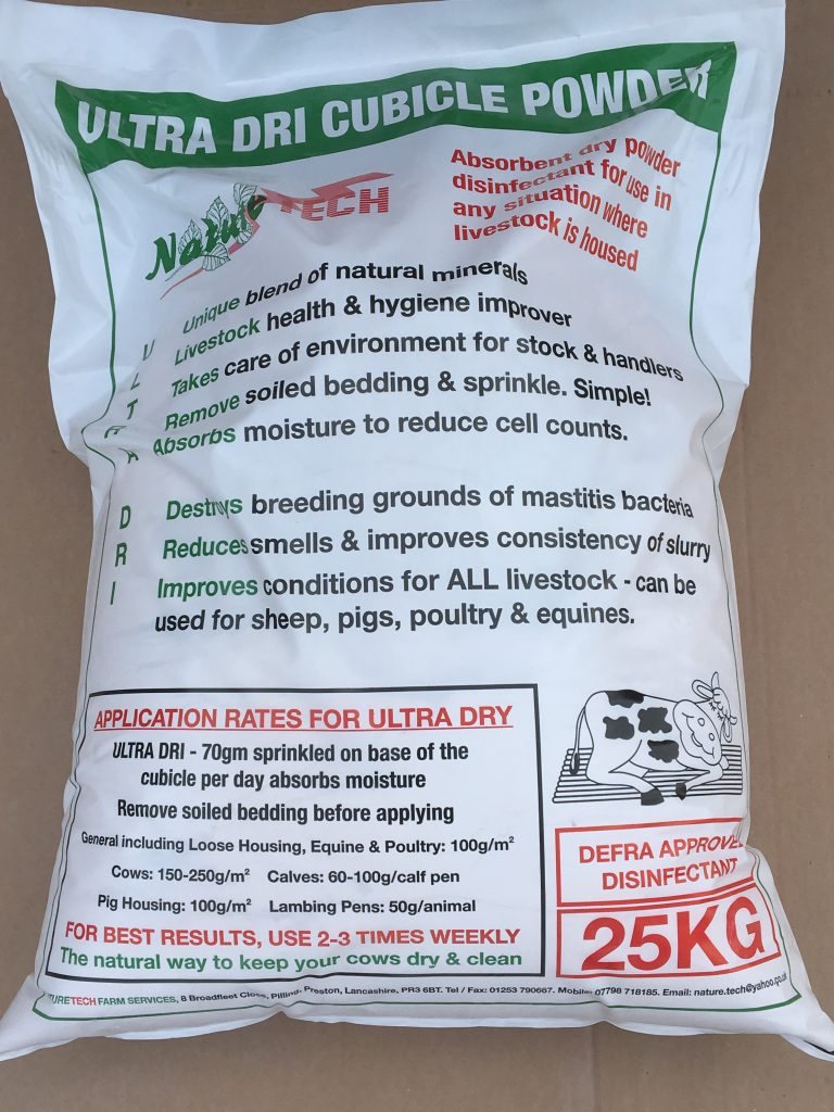 ULTRA DRI DISINFECTANT POWDER 25KG Mole Avon