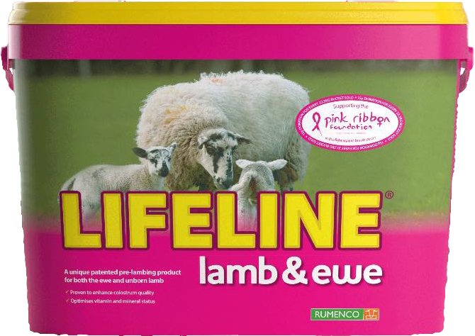 Lifeline Lamb & Ewe Bucket 22.5kg Sheep Supplements Mole Avon