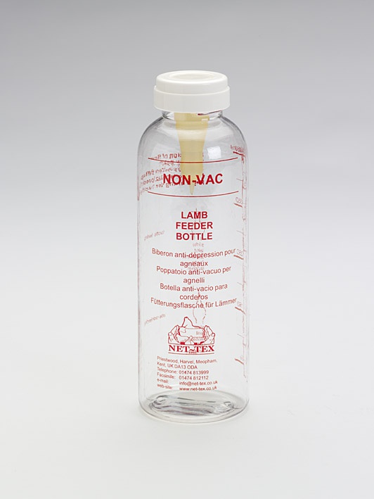 NETTEX BOTTLE FEEDING LAMB NON VACUUM 500ML Colostrum Feeding 