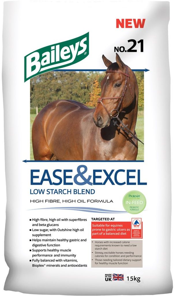Baileys Horse Feeds Baileys Ease & Excel 15kg Chaffs & Fibre Feeds