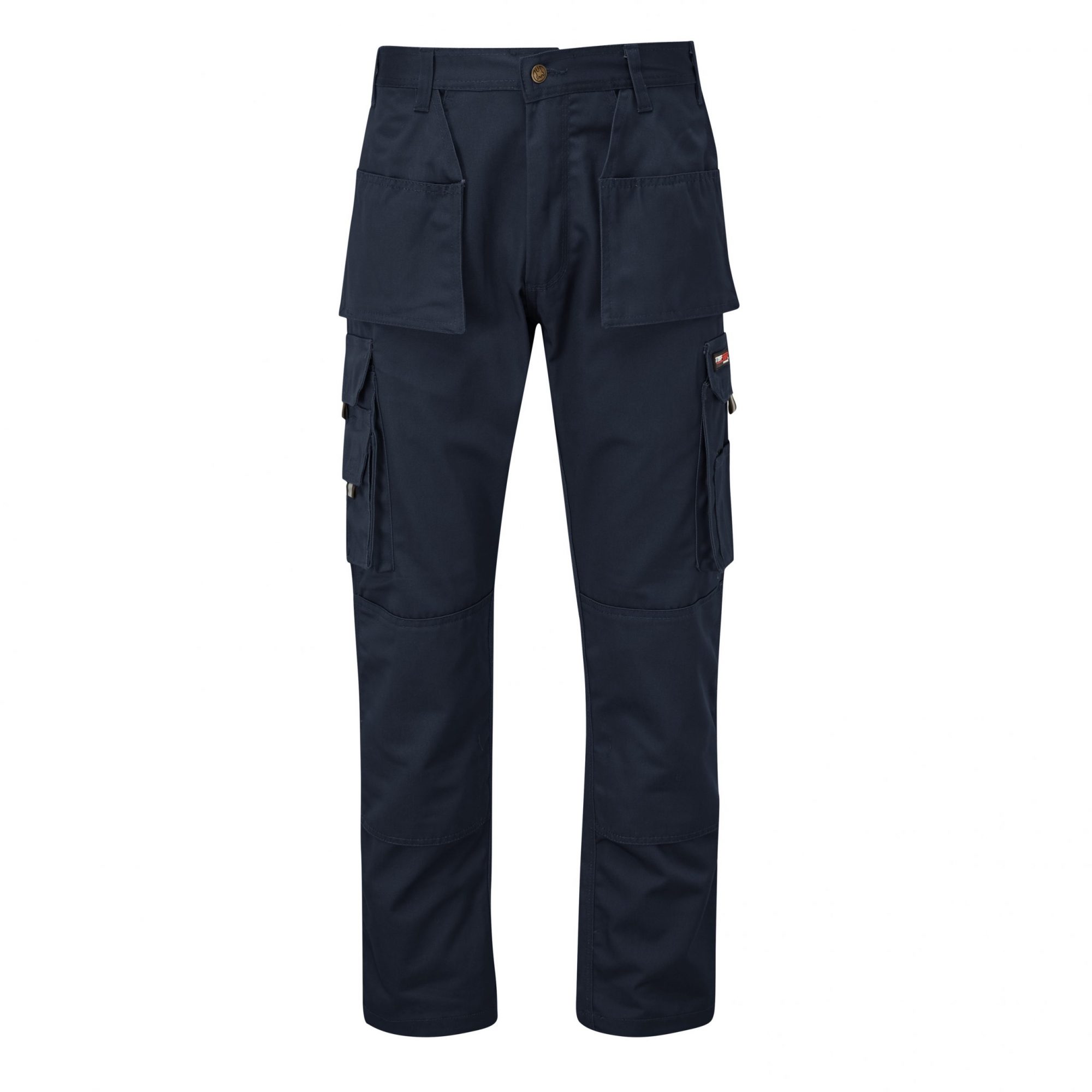 TuffStuff Proflex Werkbroek, cargobroek, slim fit, volledige stretchstof, werkbroek voor heren, drievoudige gestikte naden, werkbroek voor heren, Zwart, 32W (Lang