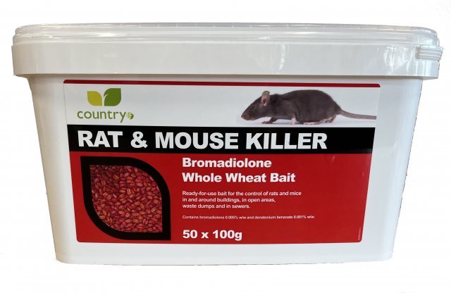 Country UF Bromadiolone Whole Wheat Bait - Rodent Baits