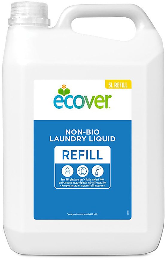 Ecover Non Bio Laundry Liquid 5L Washing Products Mole Avon