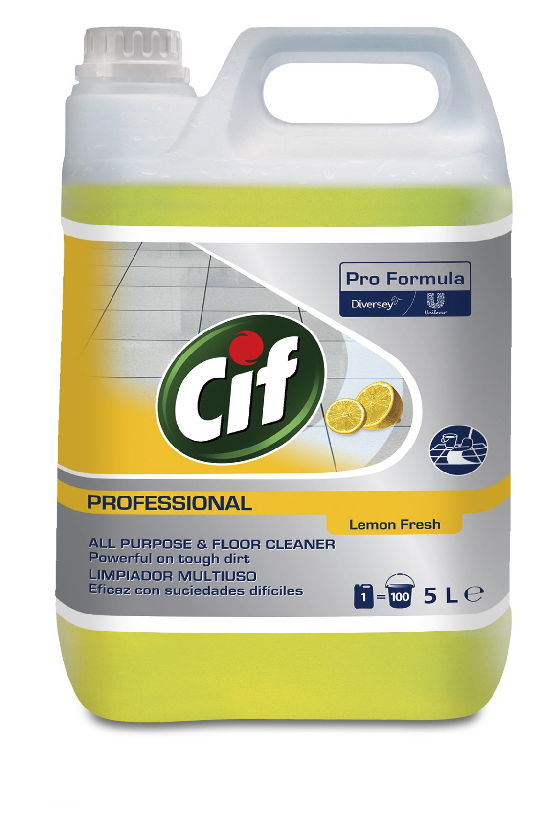 Cif All Purpose Lemon Cleaner 5L Multi Purpose Cleaners Mole Avon
