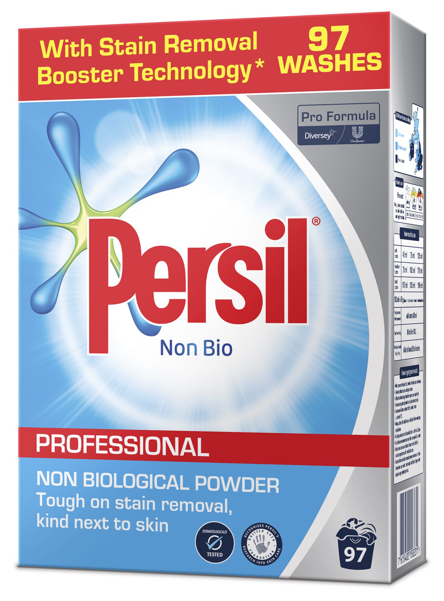 Persil Professional Non Bio Washing Powder 97 Wash 