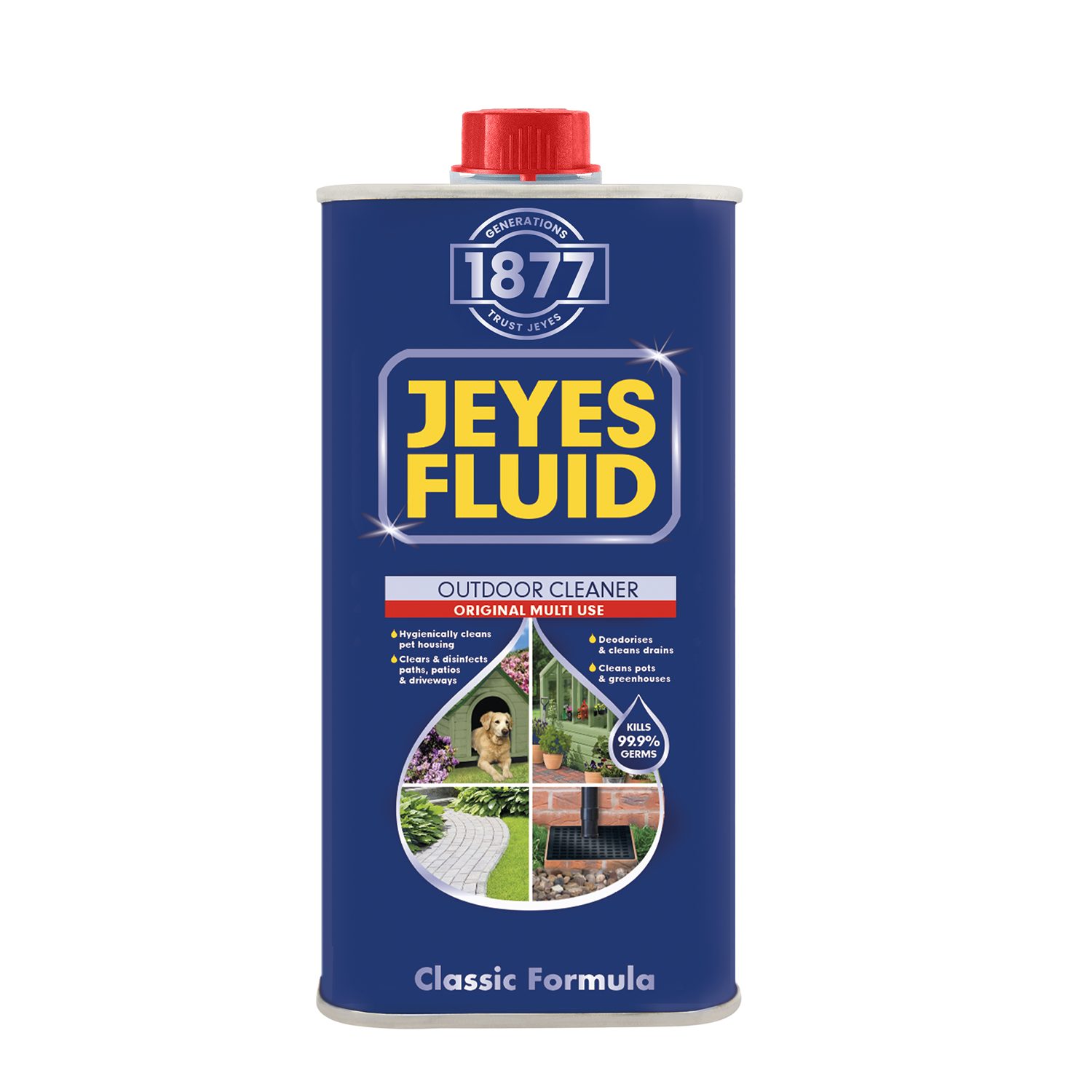 JEYES Jeyes Outdoor Cleaner Fluid Decking & Paving Mole Avon