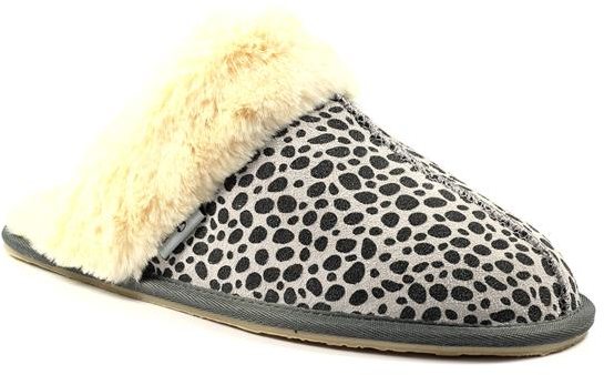 etage kunstner Pacific Lazy Dogz Dane Mule Ocelot Slipper Suede - Slippers - Mole Avon