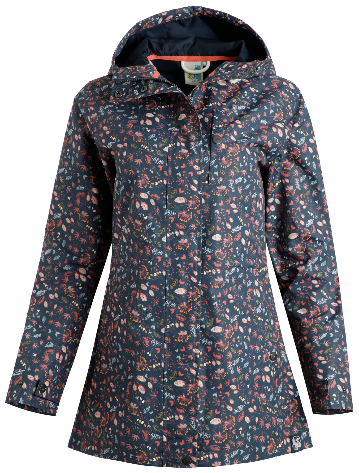 Weird Fish Billiana Navy Showerproof Jacket Waterproof Jackets Mole