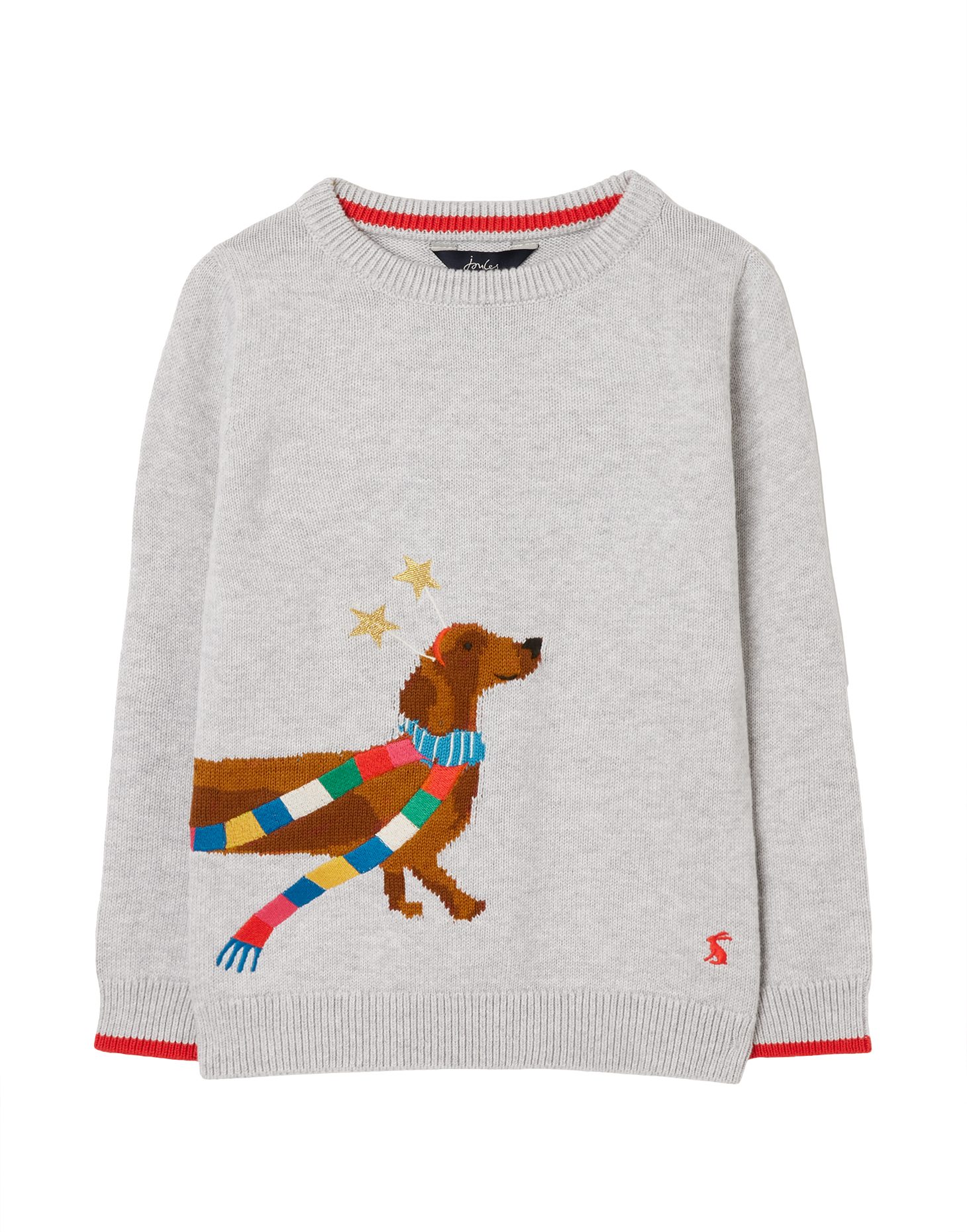 Joules Dog Jumper Grey Hoodies & Sweatshirts Mole Avon