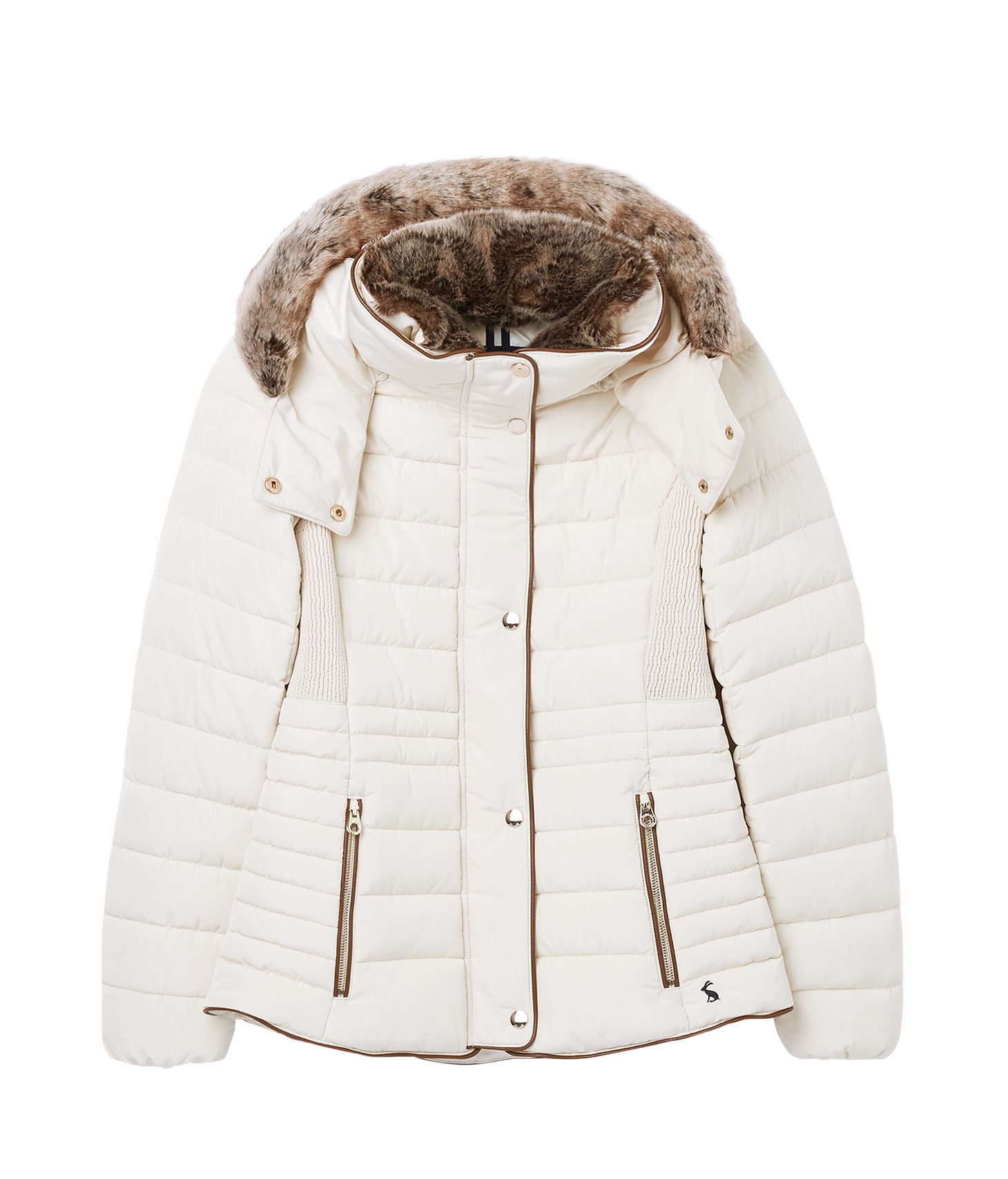 JOULES Gosway Winter White Coat Jackets, Coats & Gilets Mole Avon