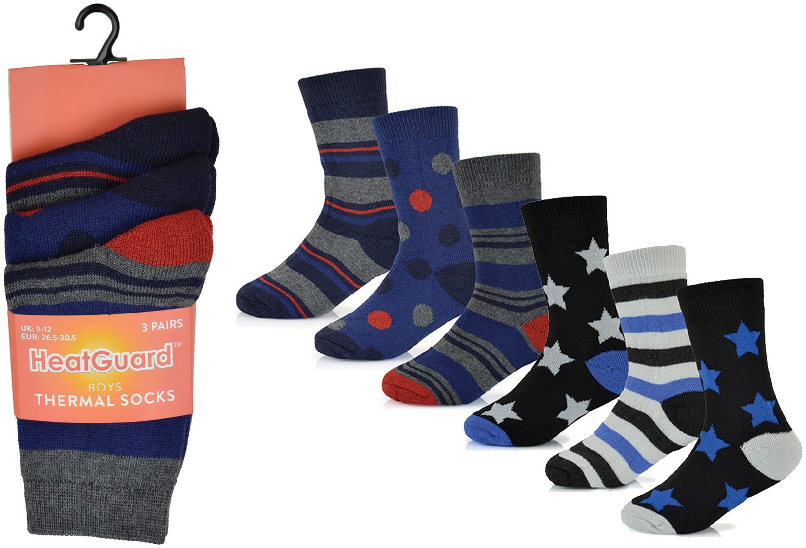 Heat Guard Thermal Sock 3 Pack Accessories Mole Avon