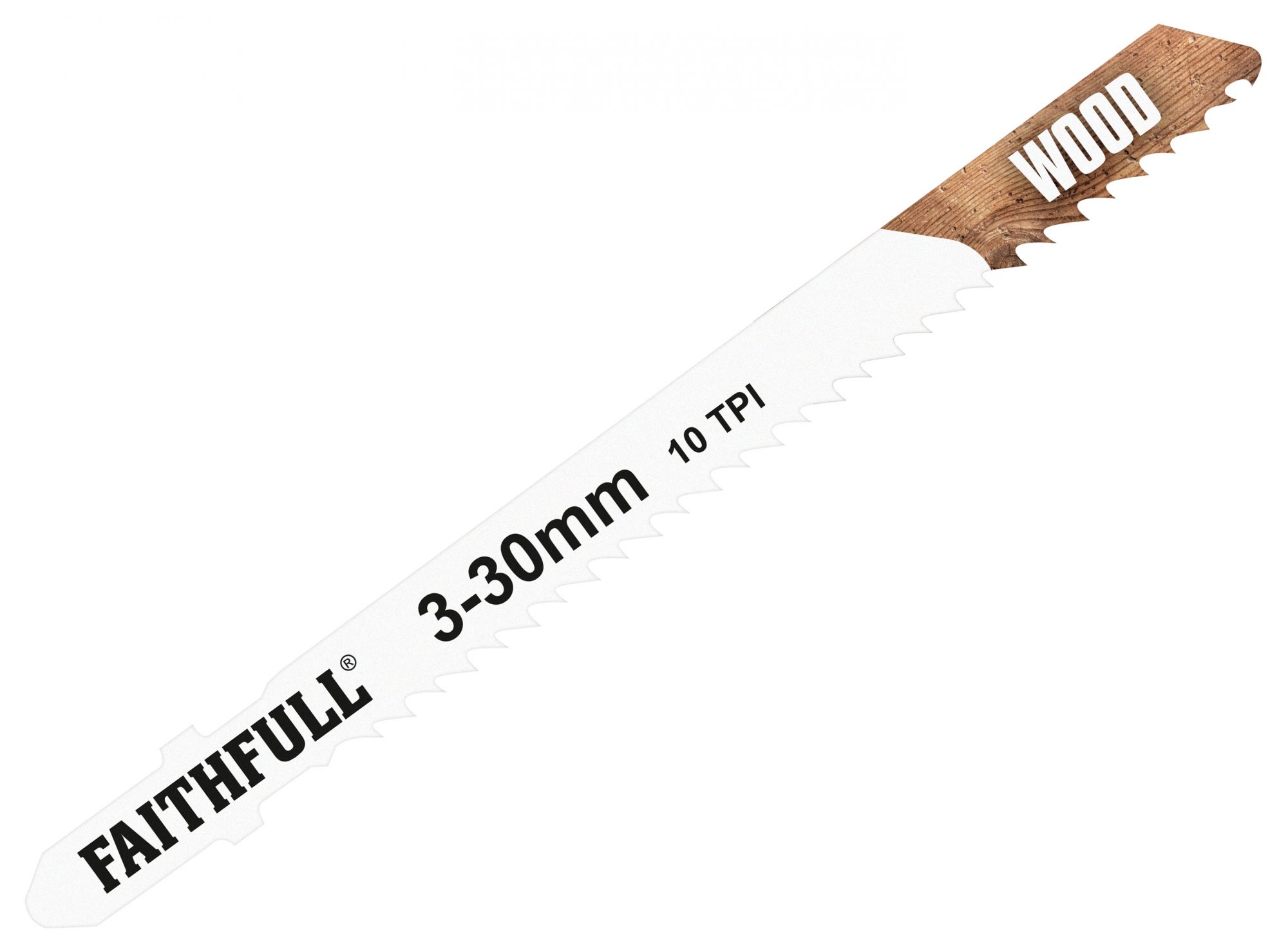 Faithfull Wood Jigsaw Blade 5 Pack Cutters & Grinders Mole Avon