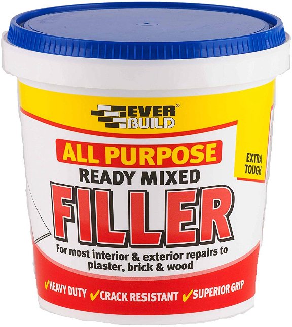 Everbuild All Purpose Ready Mixed Filler 600g Sealants & Fillers