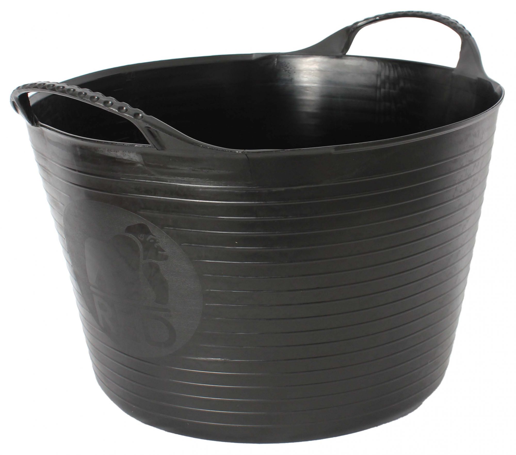 REDGORIL Gorilla Tub Black Buckets & Storage Mole Avon