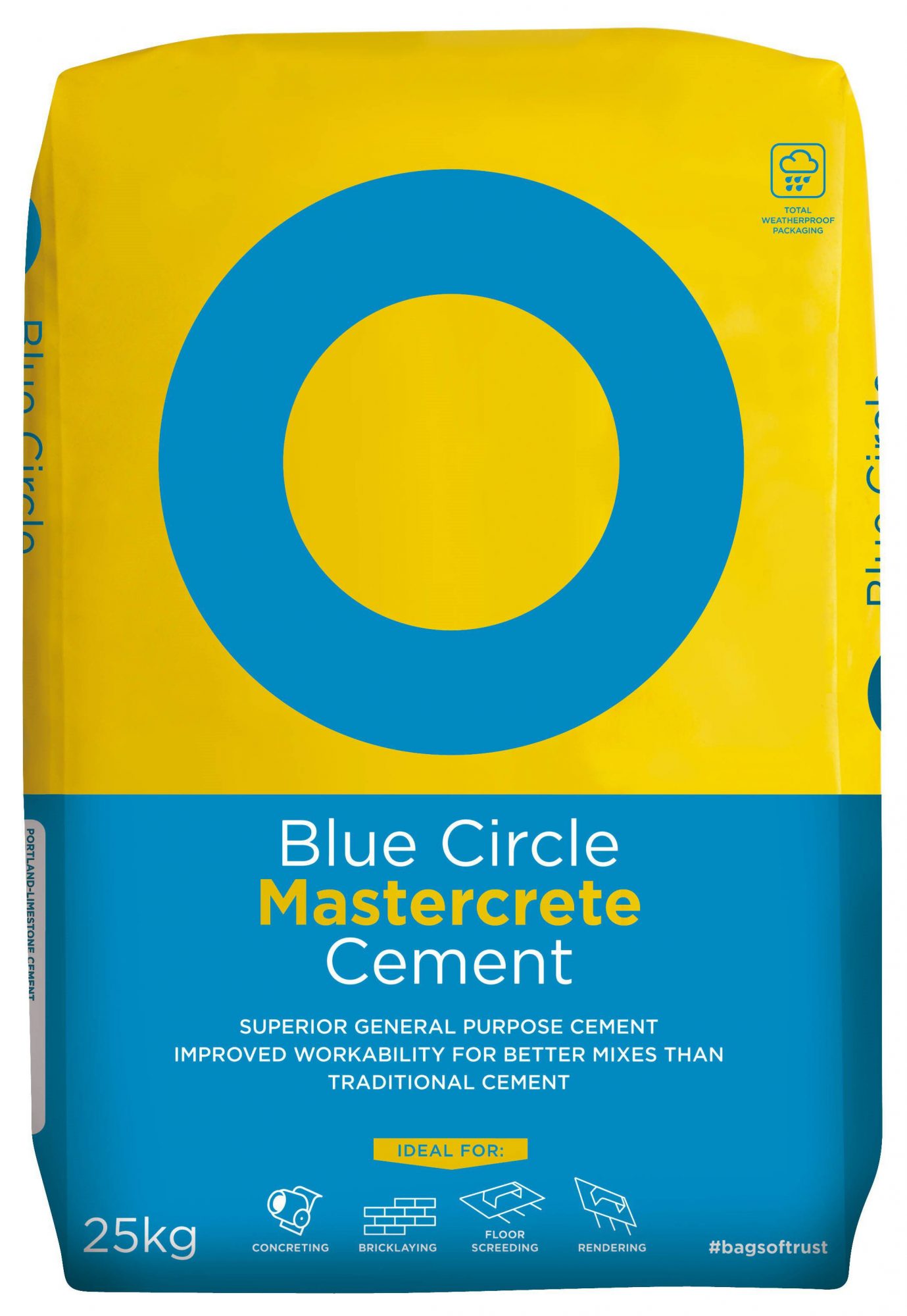 Blue Circle Cement Mix 25kg Aggregates & Stone Mole Avon