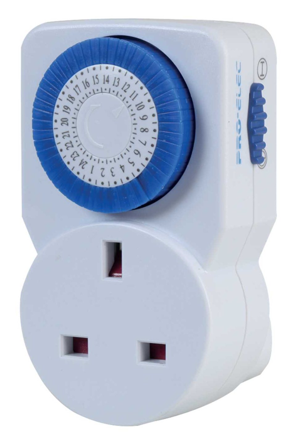 ProElec 24 Hour Plug In Mechanical Timer Switches & Sockets Mole Avon