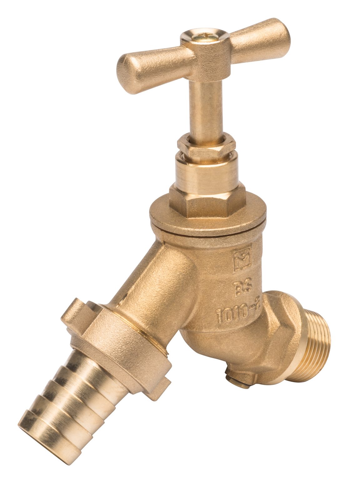 Plasson Bib Tap & Check Valve 1/2" Brassware & Taps Mole Avon