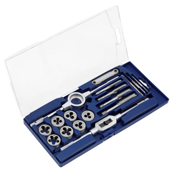 Sealey Tap & Die Set 17 Piece Spanners & Wrenches Mole Avon